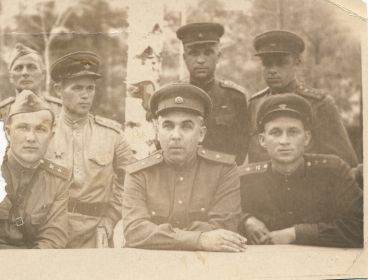 Генерал-майор Масленников Ф. Ф. с офицерами Топографической службы Июнь 1944 г.