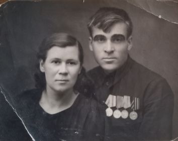 Супруга Коровина Марья Васильевна (послевоенное фото)