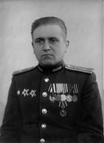 Майор Биненко И.Е., послевоенное фото 1948 г.