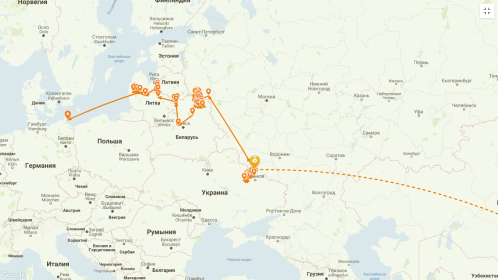 Боевой путь Тюменцева М.А.
