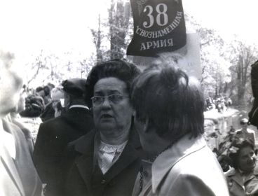 Встреча с однополчанами 9 мая 1986 года