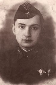 Виктор Данилов, 1944. После окончания Авиашколы  в г. Бердске (НВАШП).