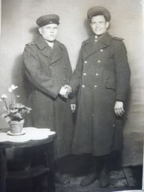 1945 год.Германия.Встреча братьев после войны.