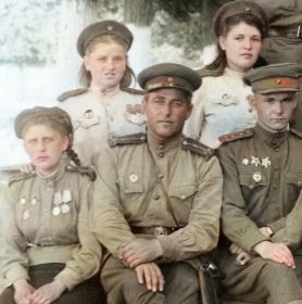 214 Гвардейский Воропоновский стрелковый полк г.Турну Северин 25.07.1945  Перевел в цвет на https://9may.mail.ru/