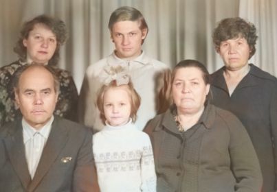 Еланцева Анна Александровна справа снизу (Екатеринбург 1980-е)