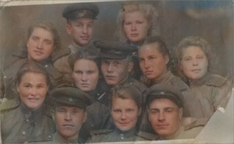 фото на память, 1 июля 1945 года, г.Львов