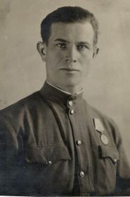 Меженков Павел Иванович (Первая медаль)