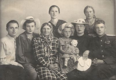 Семья, родственники в Новосветловке, Луганской области