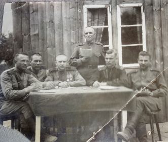 Семинар группового политзанятия, Германия 18.06.1945 год.