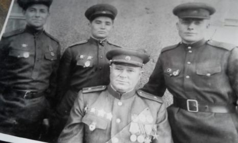 Фотография с генерал-майором  Соколовским Василием Павловичем