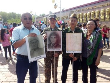 Шествие Бессмертного Полка 09.05.2019г. город Уральск