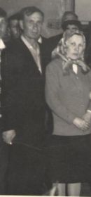 Мой дед Григорьев Петр Григорьевич с моей бабушкой Григорьевой Ниной Гурьевной
