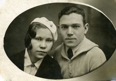 Алексей Пьянков и Екатерина Конникова, его жена