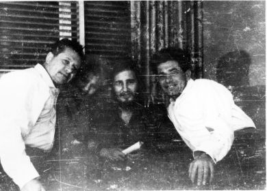 Руководитель советской делегации Павел Андреевич Берснев и команданте кубинской революции Фидель Кастро. Куба.