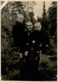 Вербицкий Глеб Степанович с сыновьями