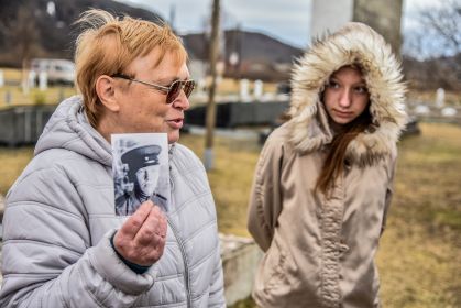 Родные Михаила Петровича прниехали из Болгарии.