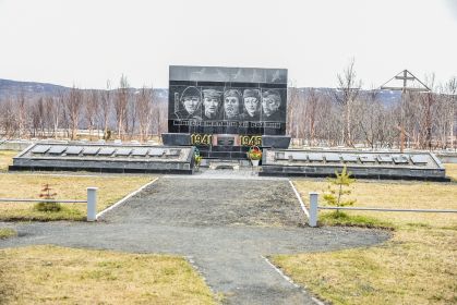Мемориал защитникам Советского Заполярья в Печенге.