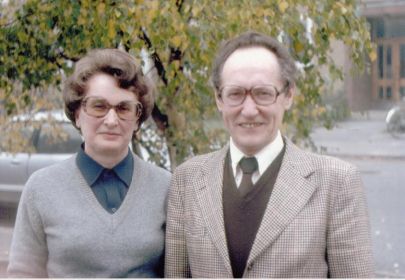Стокгольм, 1984г, Василий Тарасович и его жена Трунина Мария Ивановна