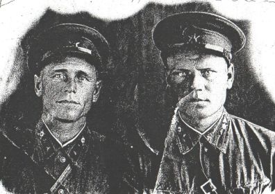 Цыганков Андрей филиппович, Егоренко Григорий Ануфриевич (справа)