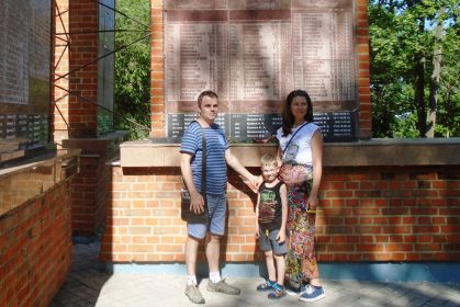 10 июня 2019 года в Коротояк приезжал внук Сергей с сыном и женой из Москвы.