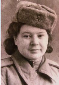 сестра Кислякова Анастасия Стефановна