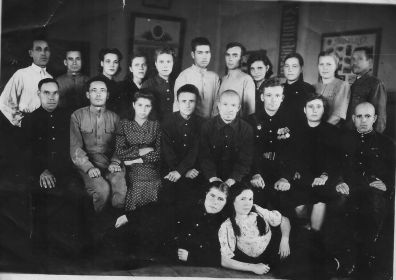 1945 год Учебный сбор Спец. связистов Чувашского НК Связи