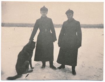 г. Грязовец 24.01.1939. Алябин Н.А. - справа на фото.