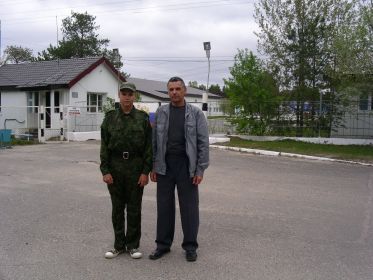 Ошеко Виктор Владимирович с внуком Виктором