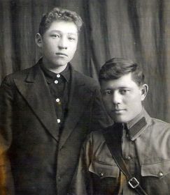 С братом Афанасием