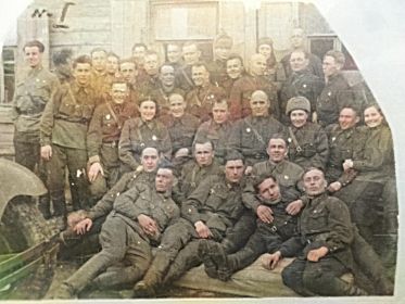 Фото с периода формирования бригады, возможно присутствие Лебедева Т.А.