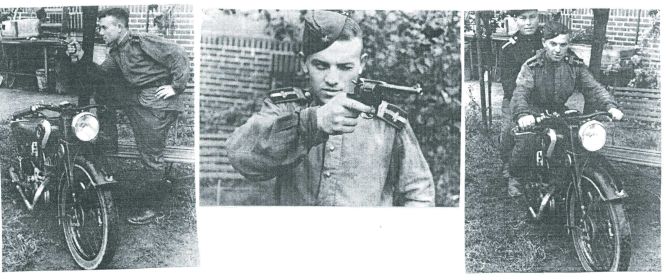 Проскуряков Иван Михайлович на фронте 1945 г. (район г. Вены)