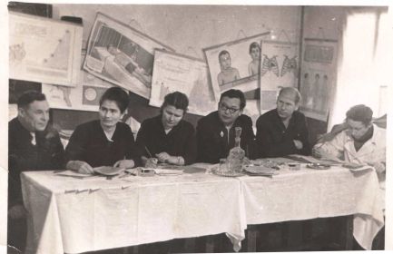 Гумеров Б.Х. - председатель государственной аттестационной комиссии в Сибайском медицинском училище (1965 г).