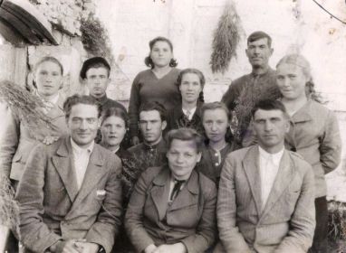 Коллектив Коротоякского Госбанка. фото до 1961 г.
