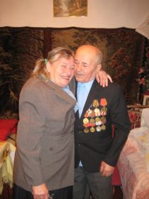 Ветеран с любимой, октябрь 2007 г.