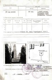 Именные списки 322 погребенных предоставлены на сайте "ПАМЯТЬ НАРОДА"