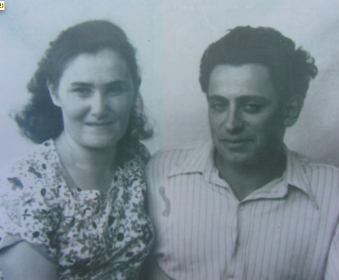 Ефим Сироткин с женой Раисой