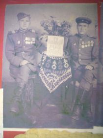 Вена 9 мая 1945 года, с боевым товарищем