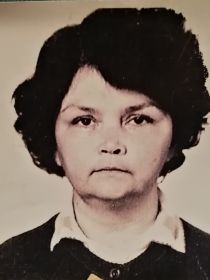 Анна Ильинична  Барыкина (урождённая Шопена) 1935г.р.