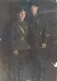 по окончанию Воронежского военного училища связи июнь 1941 год