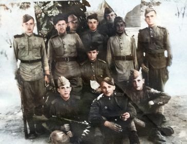Фотография с фронта