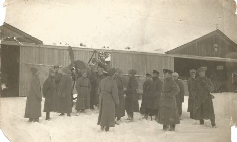 Солатов И.А. в авиаразведке в 1924г