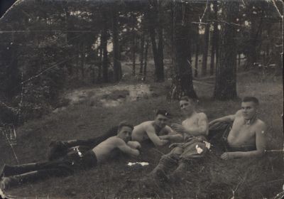 В дни службыв Германии 1945 г Фото г. Вольтфодорф