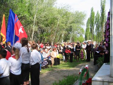 Митинг 9 мая 2009 года с. Паньшино