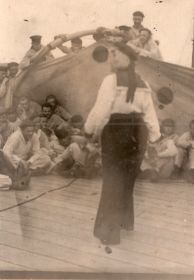 г.Мурманск 17 июня 1945, Шефский концерт на Линкоре