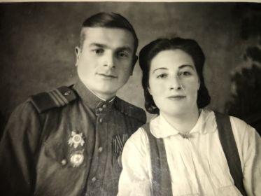 Виталий с женой