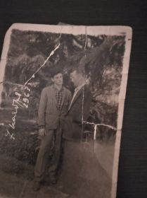 1963 год, фото с сыном