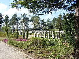 Советское гарнизонное кладбище. Германия.Дрезден. Может быть и мой дядя Трофим Федотович похоронен на нём.