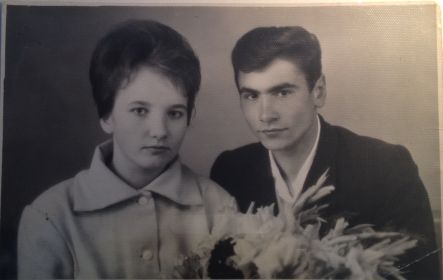 Знамовы Наталья и Валентин ( день свадьбы 26.09.1964 г. )