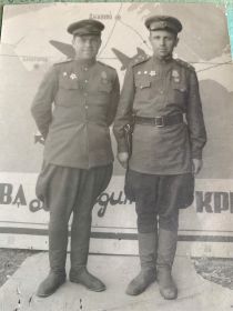 И. К. Серый и Г. С. Замуриев, май 1944 год