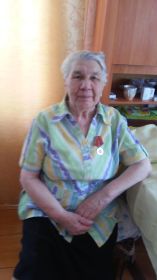 Бабуля в день награждения её юбилейной медалью &quot;70 лет Победы в Великой Отечественной Войне 1941-1945»